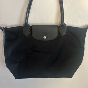 Longchamp Black Tote Bag
